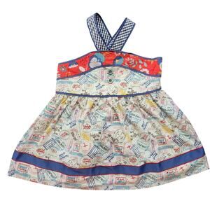 Matilda Jane Around The World Blouse Size 6